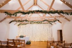 The wedding barn before the ceremony-1