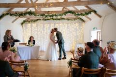 You may kiss the bride