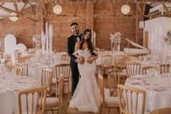 The red BRick Barn ready for the reception