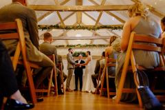 Ceremony in The Wedding Barn