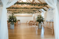 The Wedding Barn is ceremony ready
