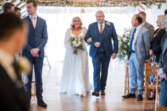 Walking down the aisle