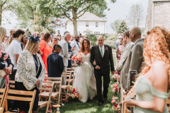 Giving away the bride