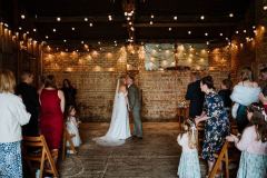 Early Spring Wedding In The really Rustic Barn