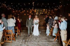 Early Spring Wedding In The really Rustic Barn