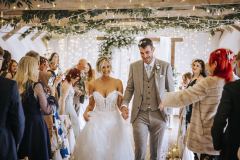 Leaving The Wedding Barn