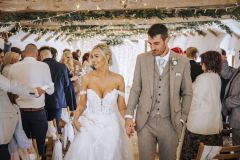 Leaving The Wedding Barn