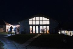 The Green Room Bar at night
