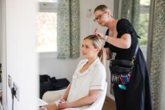 Bridal prep in Preen at Teh Green