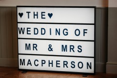 The sign says it all