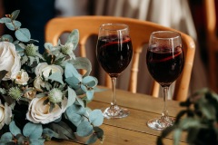 Decor details in the red Brick barn