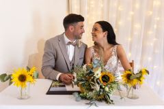 Signing the register