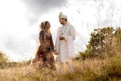 Bride & Groom in Meadow