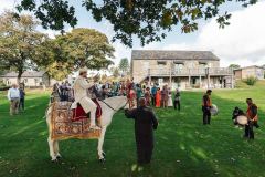 Groom on Horseback in the Grounds