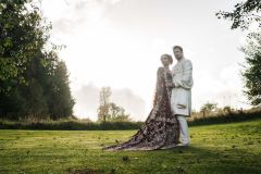 Bride & Groom near Lake