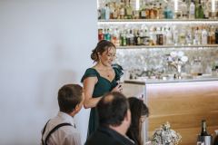 The bar in the Red Brick Barn